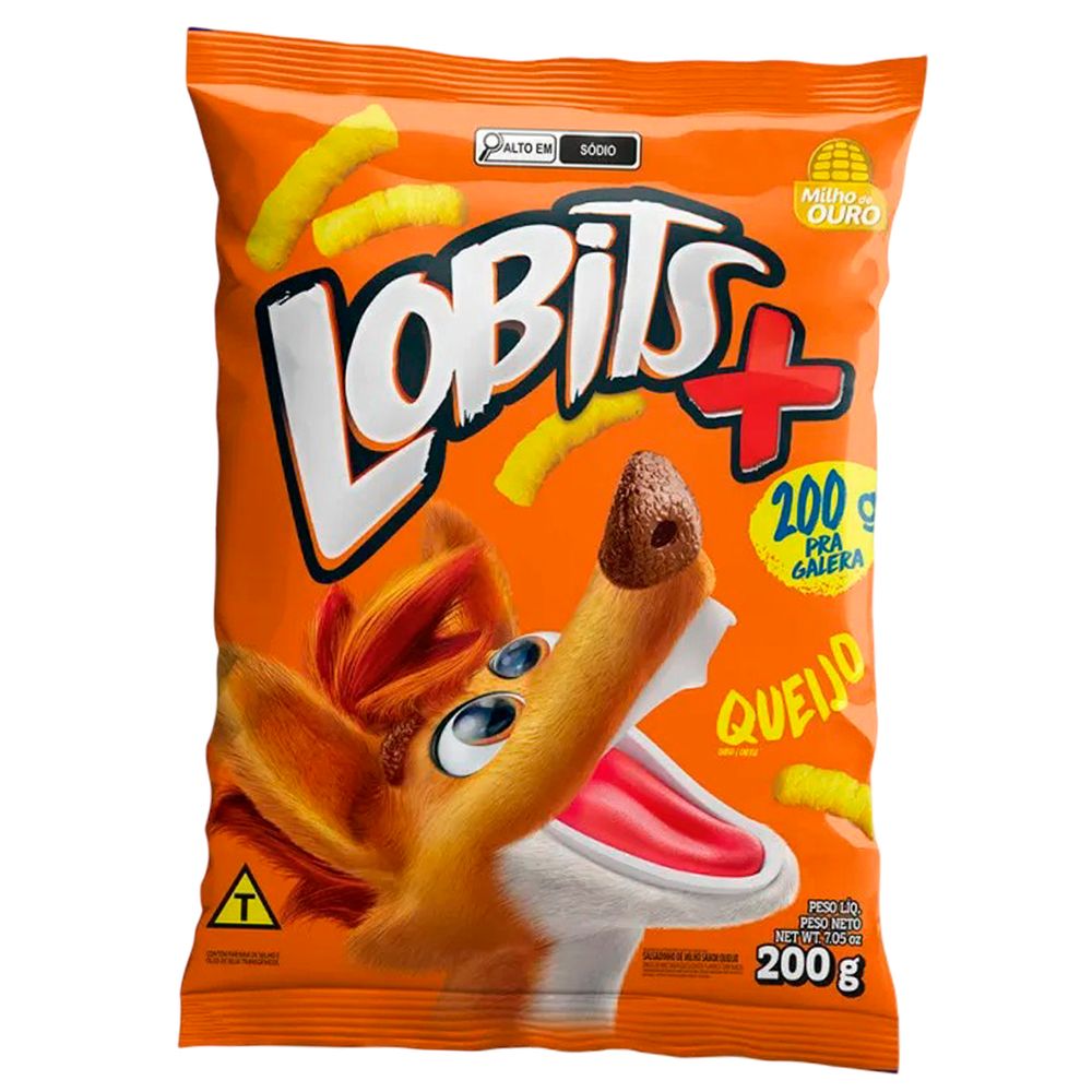 Salgadinho Lobits Queijo 200g-2-